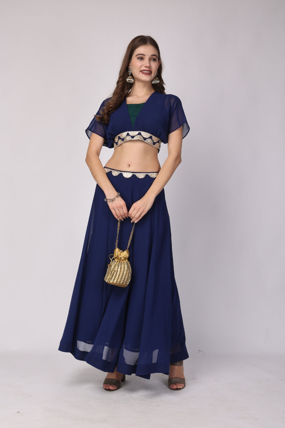 Ira Lehenga Skirt and Blouse Set