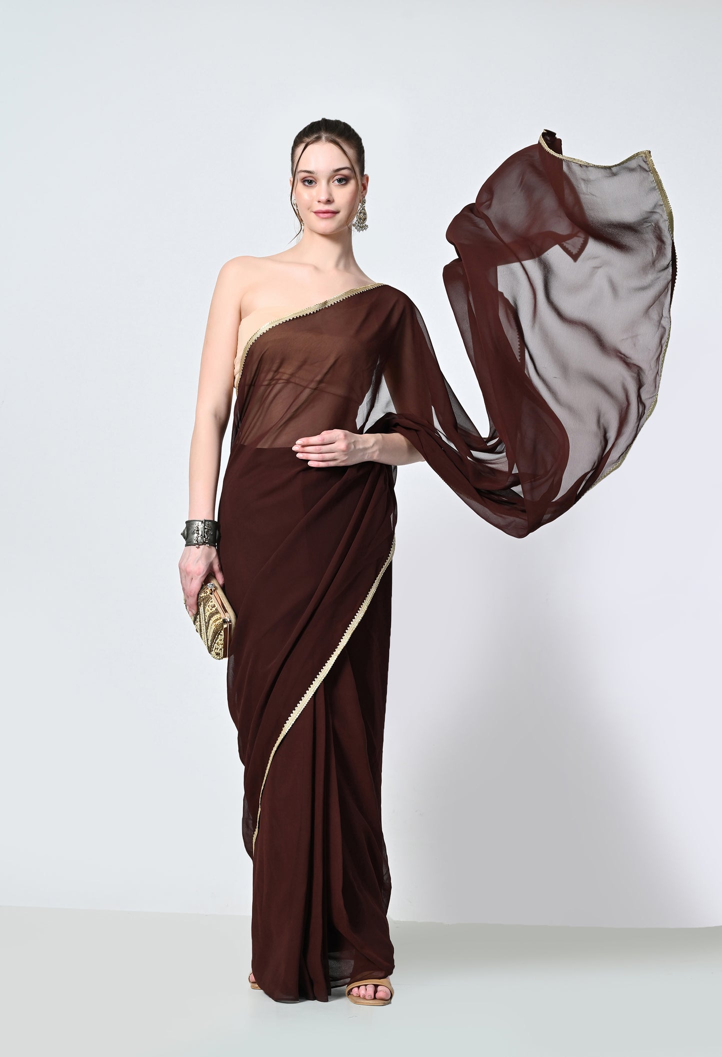 Nalika Saree- Pre pleated Saree Skirt