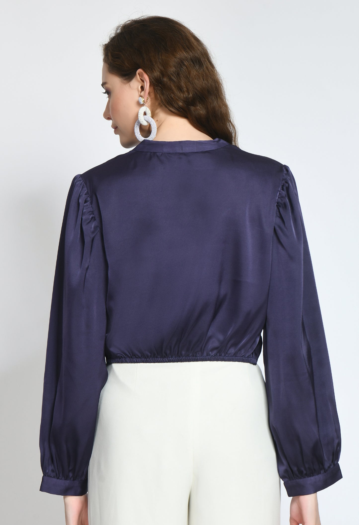 Juliet full sleeve Satin shirt