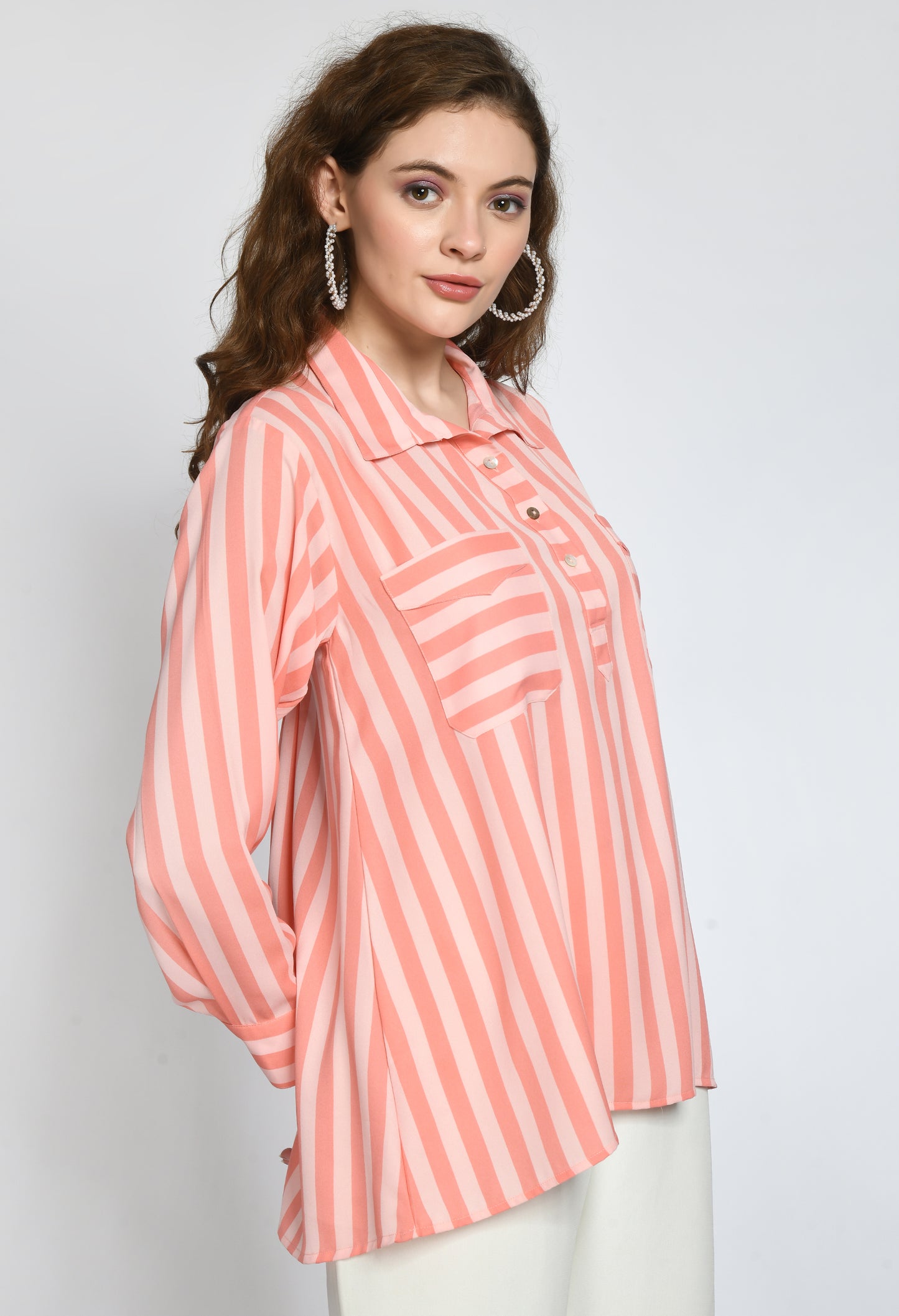 Linda Stripe Blouse