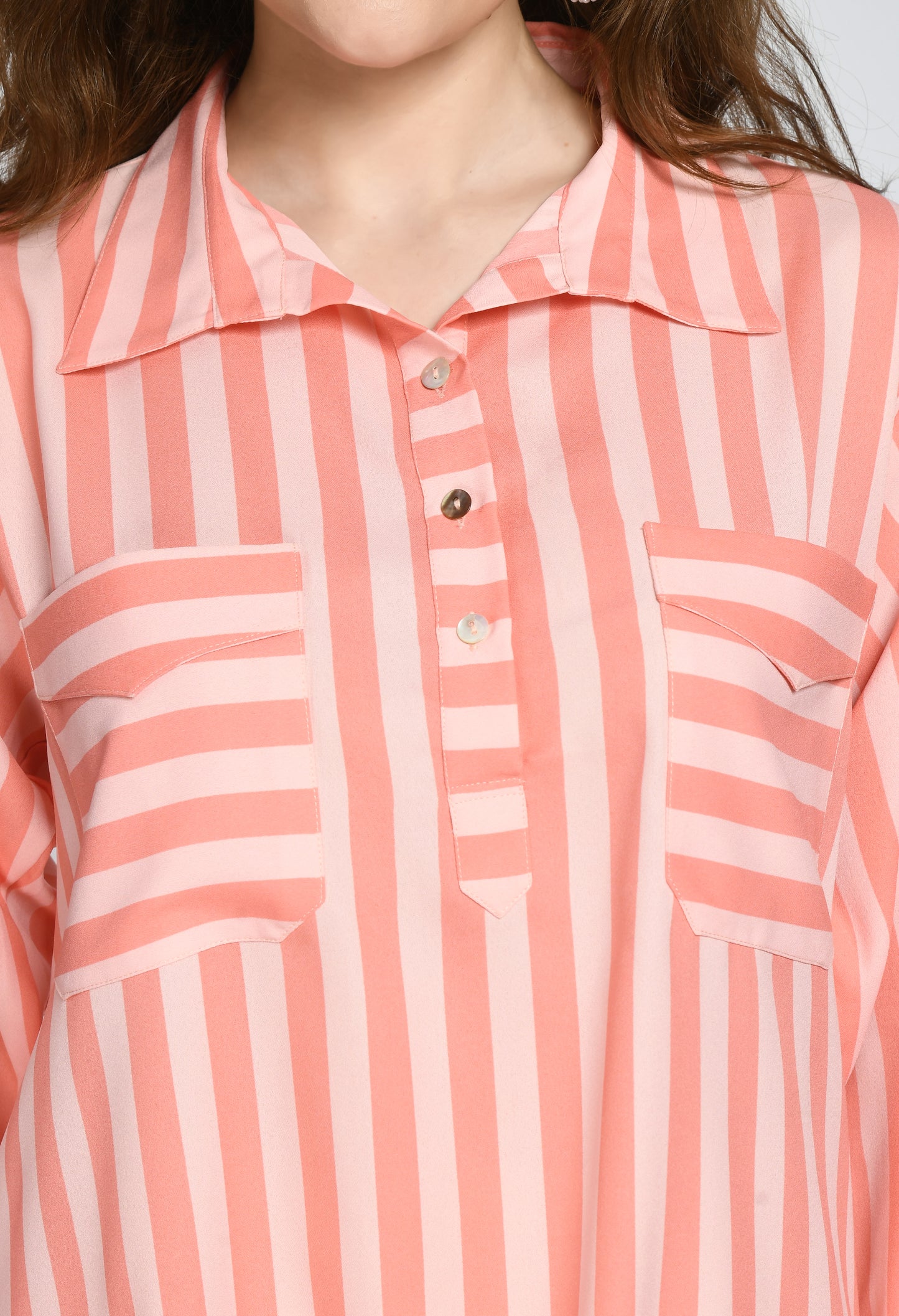 Linda Stripe Blouse